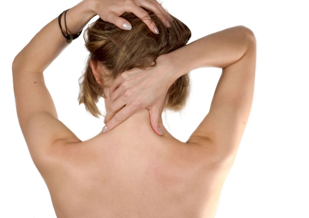 self-massage of the neck with osteochondrosis